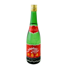 55度老绿瓶西凤酒（光瓶）500ml